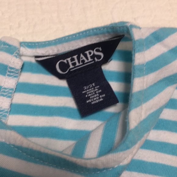 2T (3/$20) Chaps Striped Dress - Picture 6 of 13